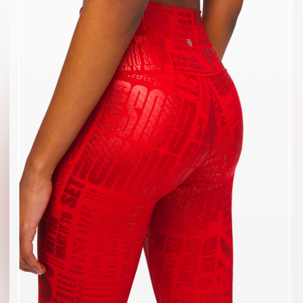 Lululemon Wunder Under High-Rise Tight 28" *Full-On Luxtreme Manifesto